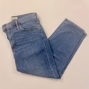 Madewell High Waisted Classic Straight Jean Size 31